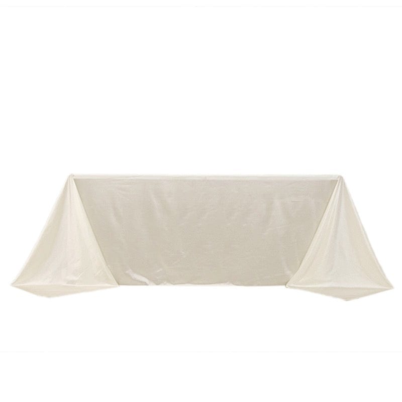 90x132 in Premium Scuba Polyester Rectangle Tablecloth