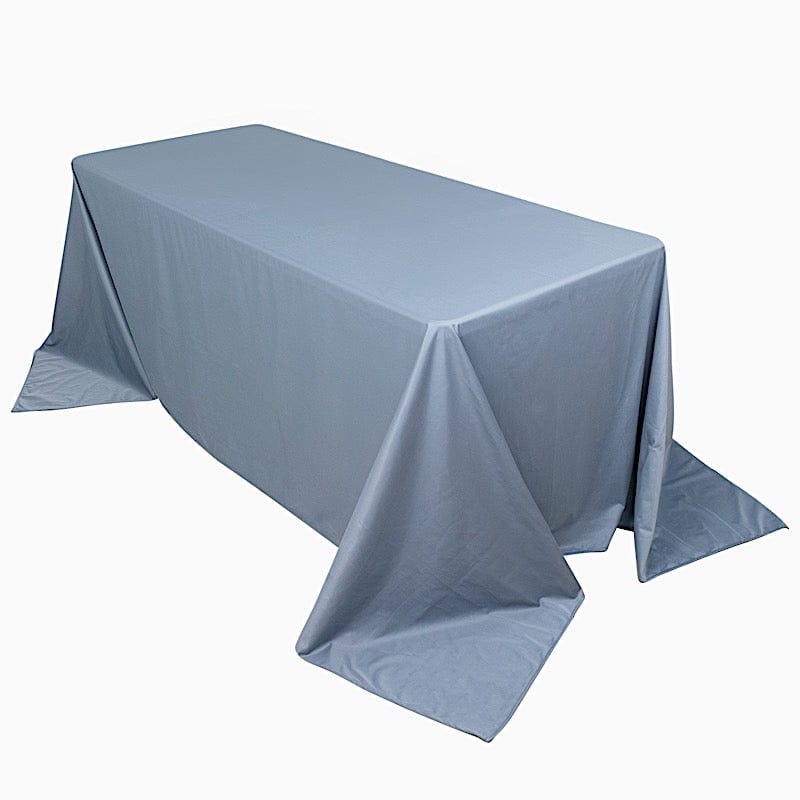 90x132 in Premium Scuba Polyester Rectangle Tablecloth