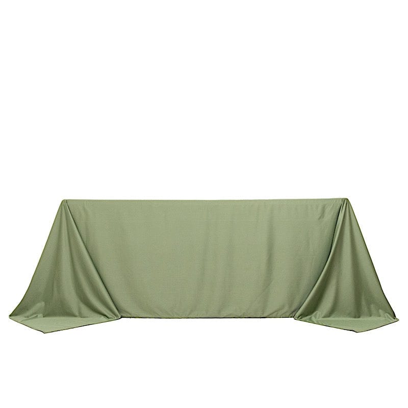 90x132 in Premium Scuba Polyester Rectangle Tablecloth