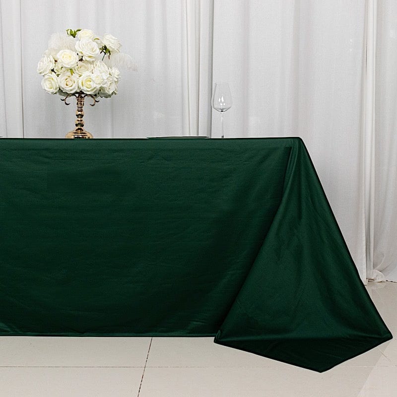 90x132 in Premium Scuba Polyester Rectangle Tablecloth