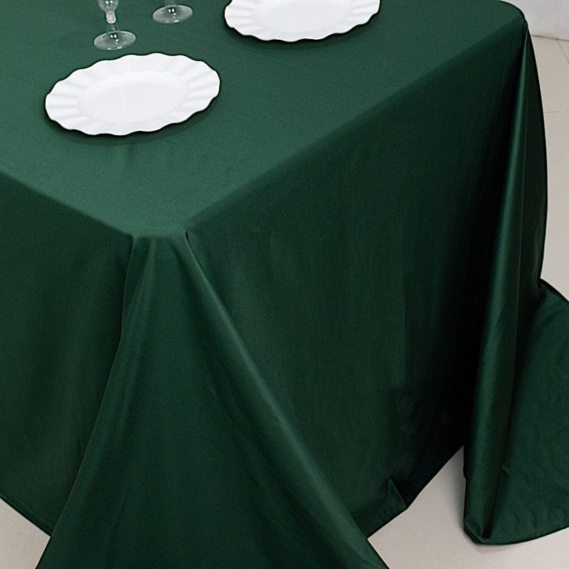 90x132 in Premium Scuba Polyester Rectangle Tablecloth