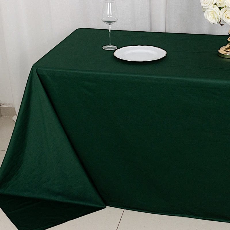 90x132 in Premium Scuba Polyester Rectangle Tablecloth