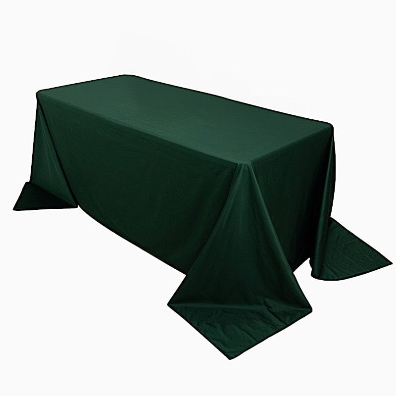 90x132 in Premium Scuba Polyester Rectangle Tablecloth