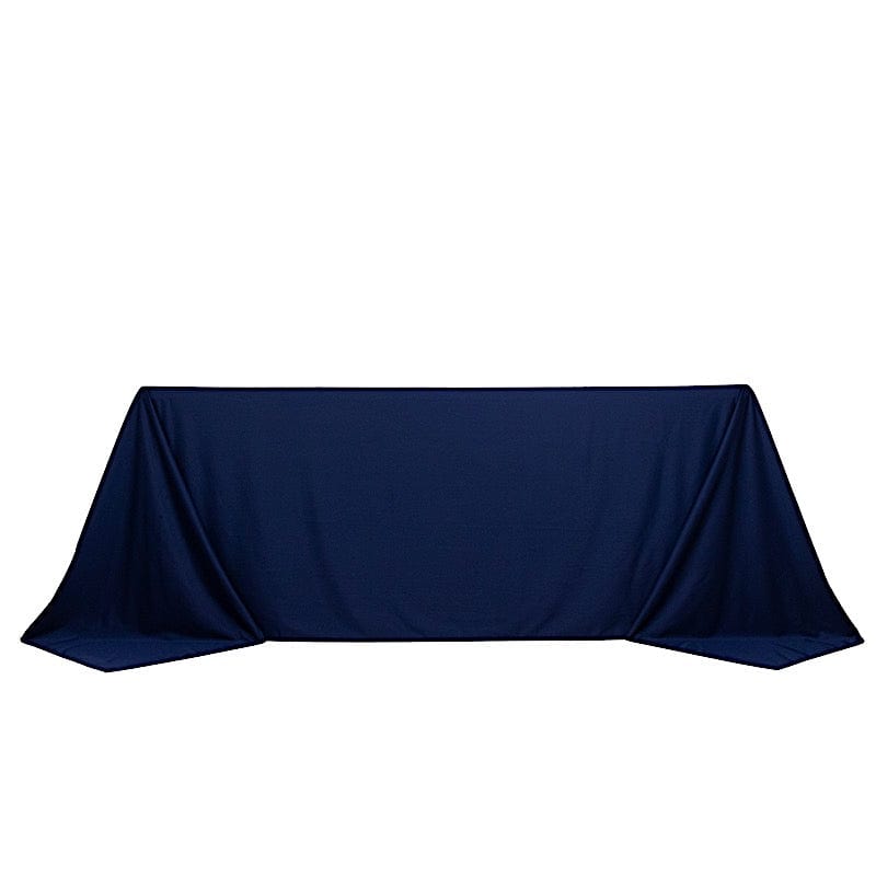 90x132 in Premium Scuba Polyester Rectangle Tablecloth