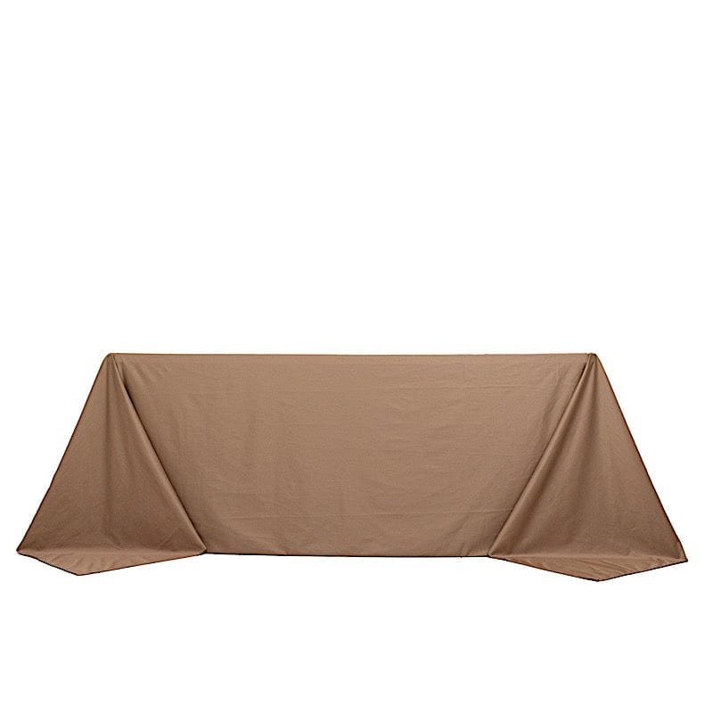 90x132 in Premium Scuba Polyester Rectangle Tablecloth