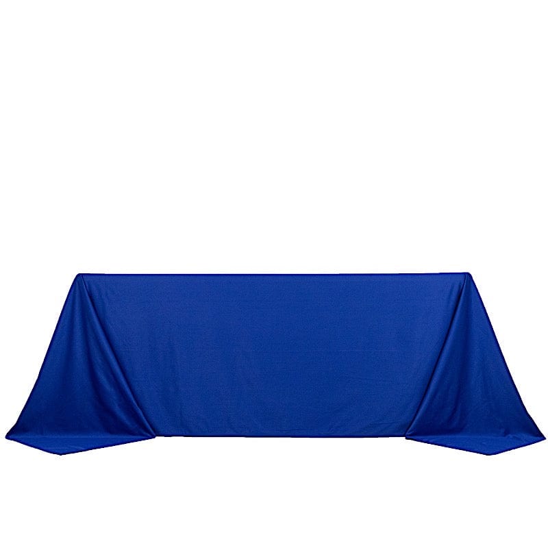 90x132 in Premium Scuba Polyester Rectangle Tablecloth