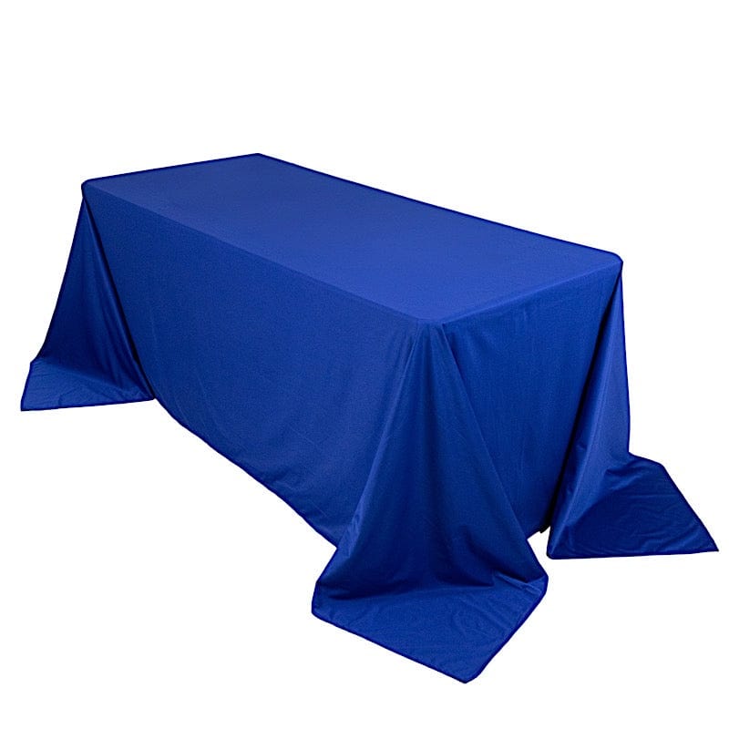 90x132 in Premium Scuba Polyester Rectangle Tablecloth