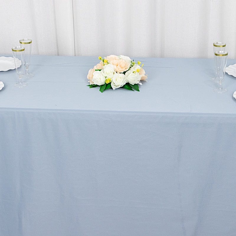 90x132 in Premium Scuba Polyester Rectangle Tablecloth