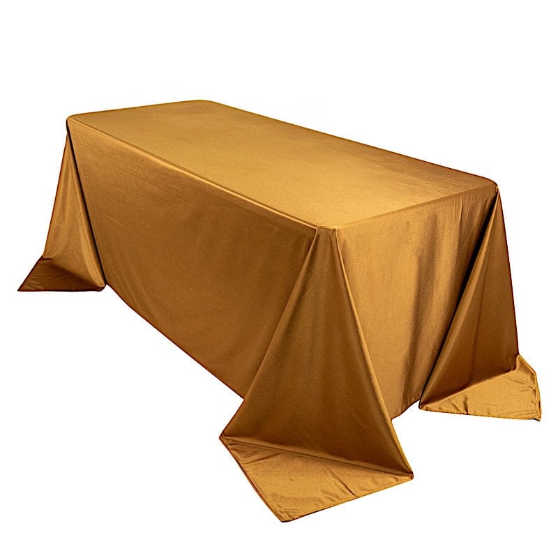 90x132 in Premium Scuba Polyester Rectangle Tablecloth