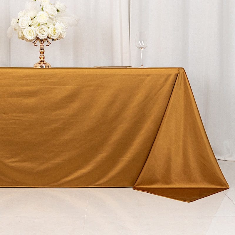 90x132 in Premium Scuba Polyester Rectangle Tablecloth