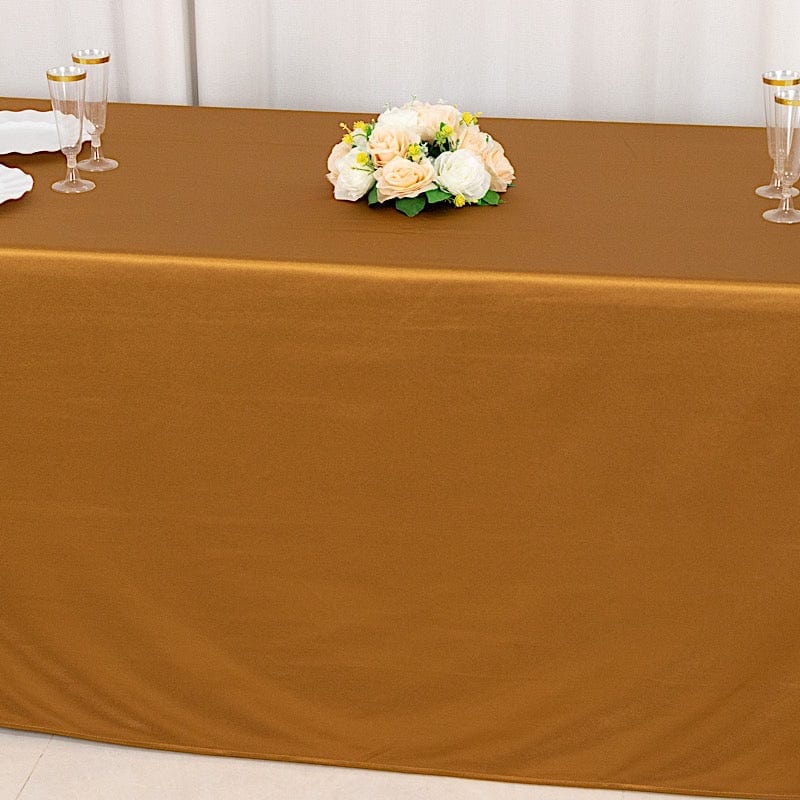 90x132 in Premium Scuba Polyester Rectangle Tablecloth