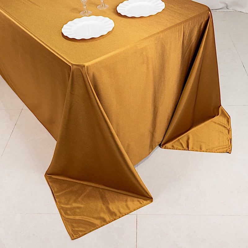 90x132 in Premium Scuba Polyester Rectangle Tablecloth