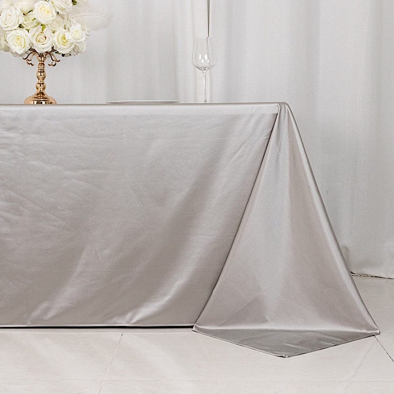 90x132 in Premium Scuba Polyester Rectangle Tablecloth