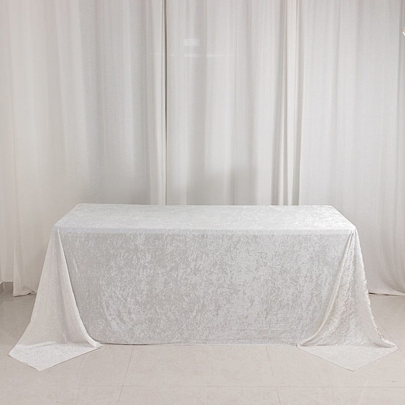 90x132 in Rectangular Premium Velvet Tablecloth