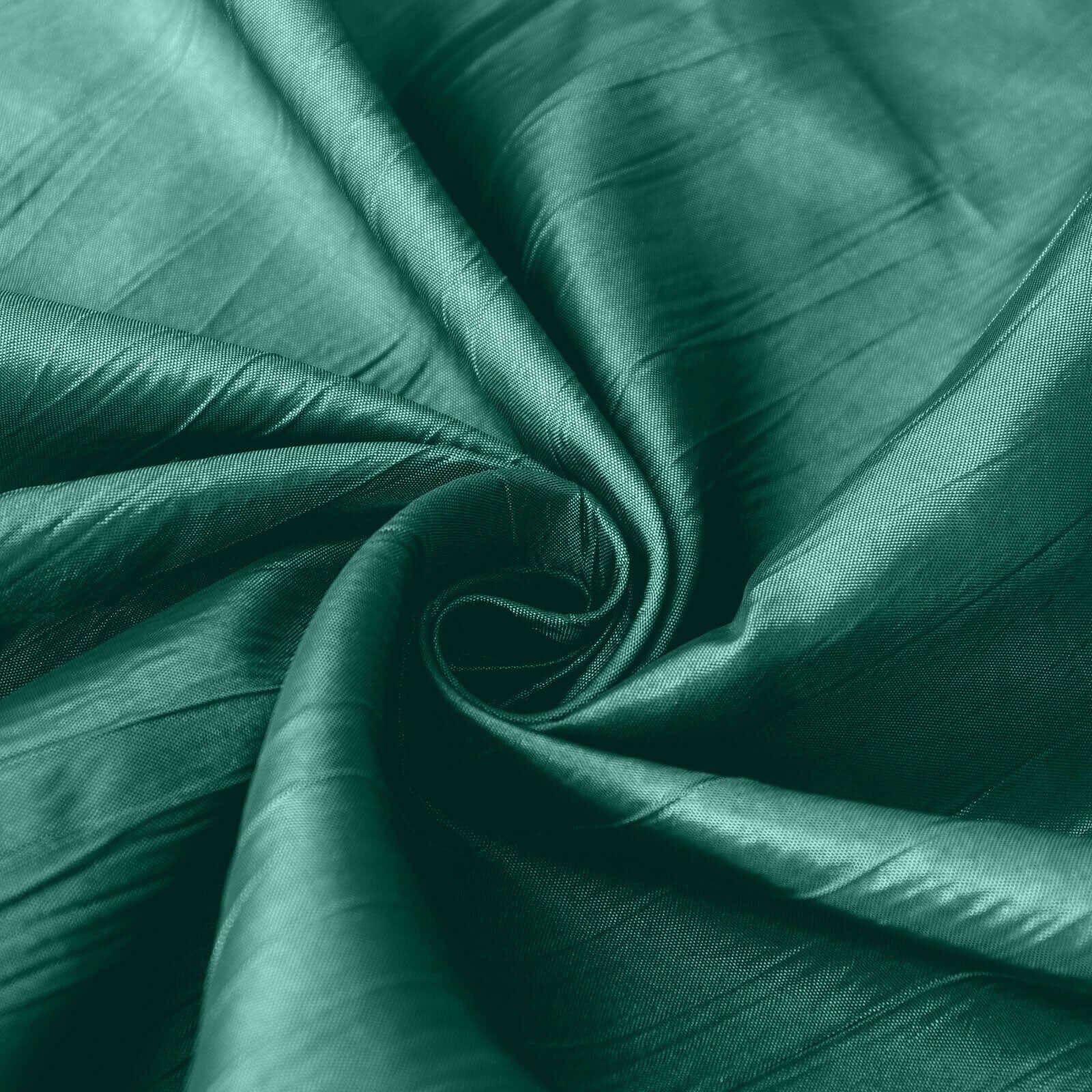 90x156 in Metallic Crinkled Taffeta Rectangular Tablecloth