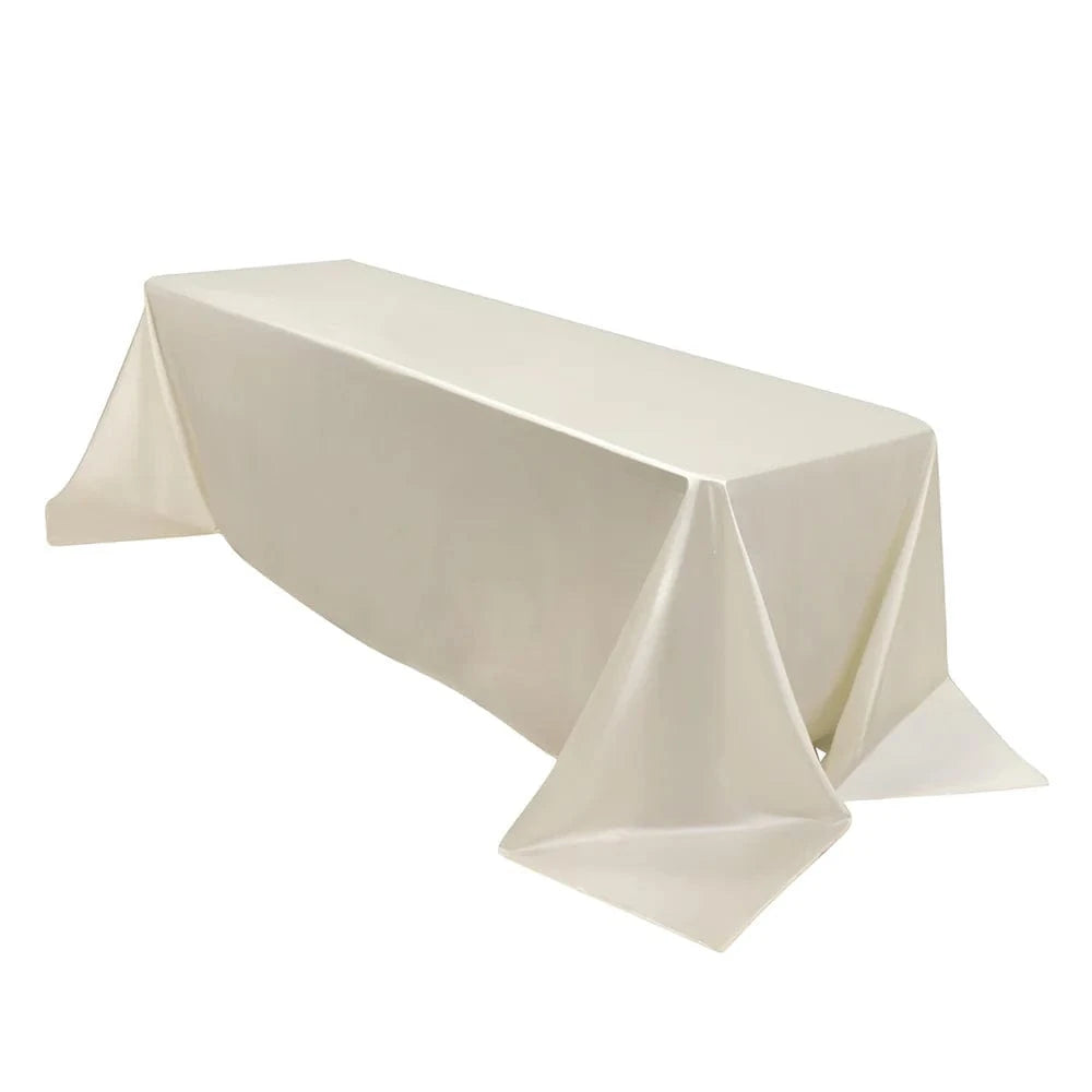 90x156 in Premium Scuba Polyester Rectangle Tablecloth