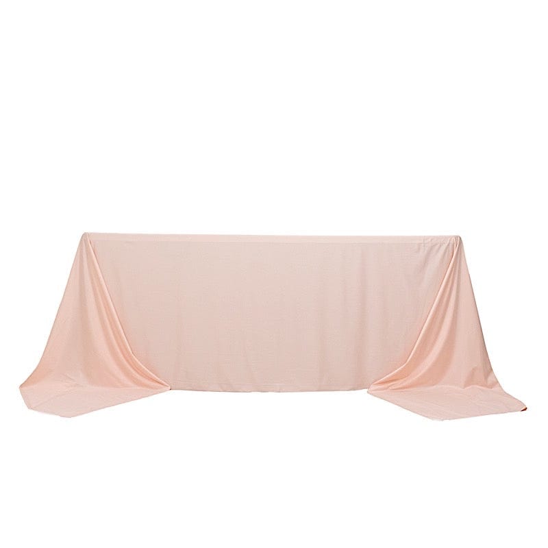 90x156 in Premium Scuba Polyester Rectangle Tablecloth