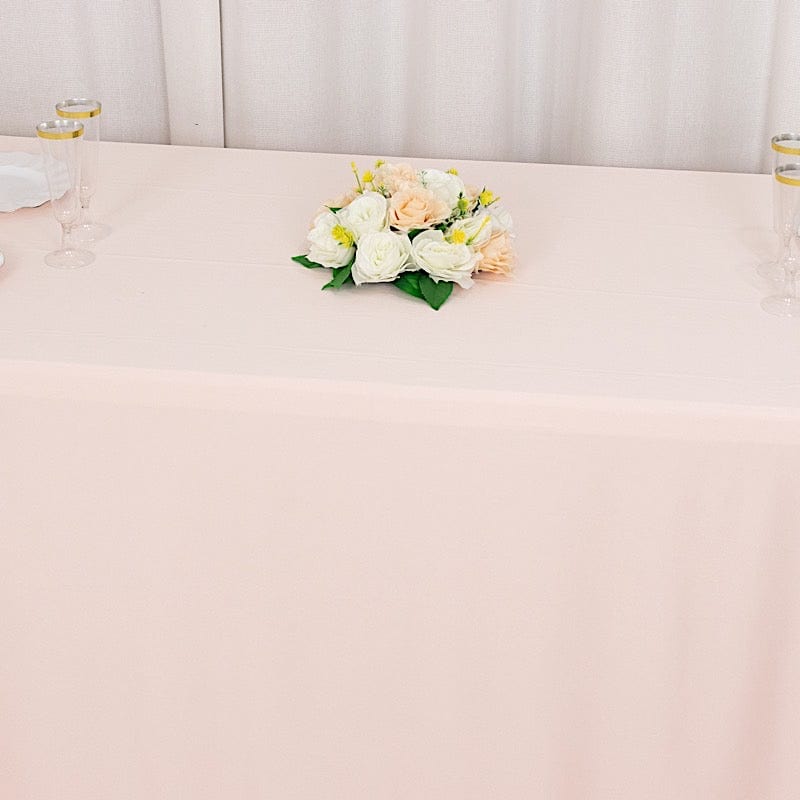 90x156 in Premium Scuba Polyester Rectangle Tablecloth