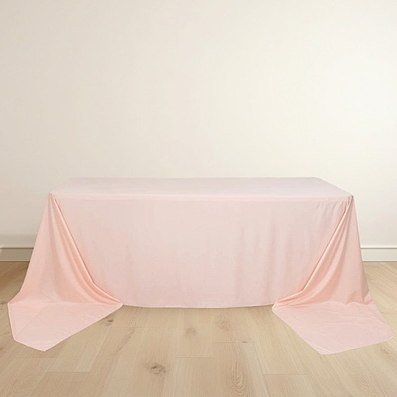 90x156 in Premium Scuba Polyester Rectangle Tablecloth