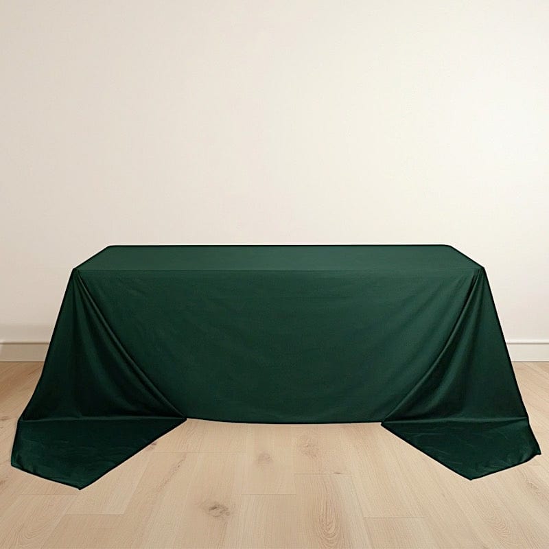 90x156 in Premium Scuba Polyester Rectangle Tablecloth