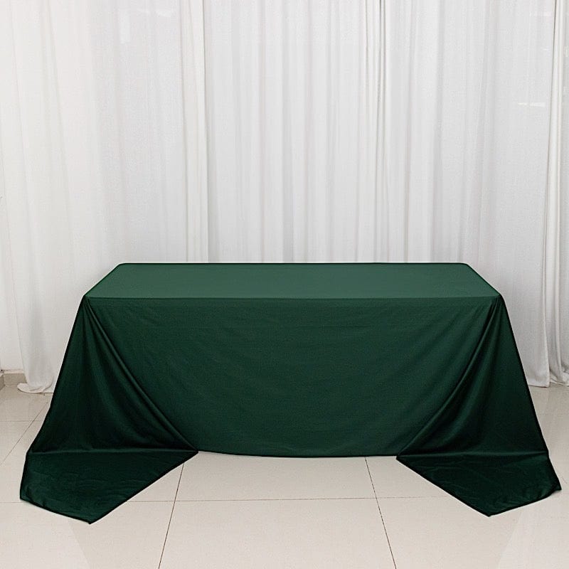 90x156 in Premium Scuba Polyester Rectangle Tablecloth