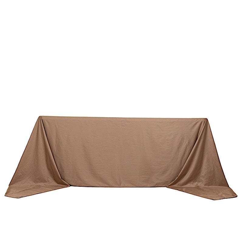 90x156 in Premium Scuba Polyester Rectangle Tablecloth