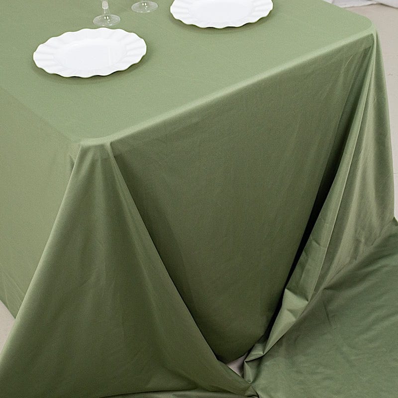 90x156 in Premium Scuba Polyester Rectangle Tablecloth