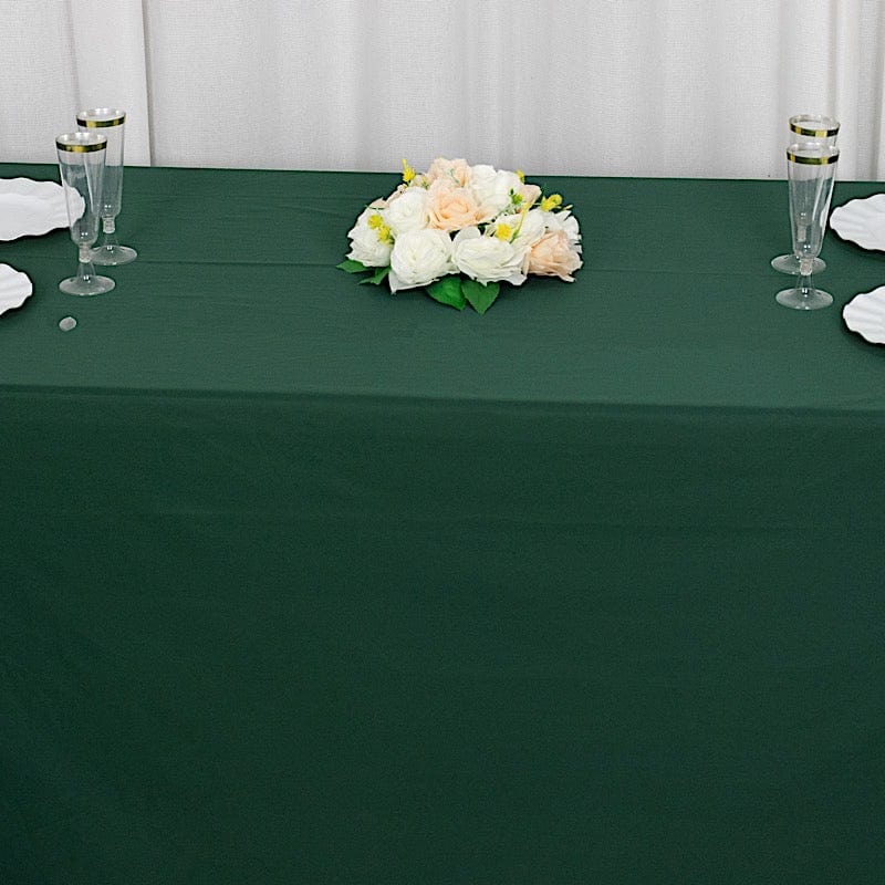 90x156 in Premium Scuba Polyester Rectangle Tablecloth