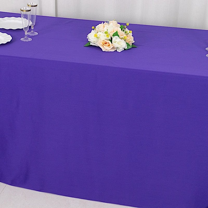 90x156 in Premium Scuba Polyester Rectangle Tablecloth