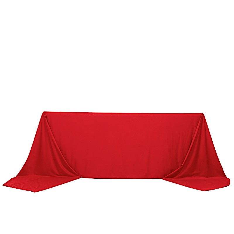 90x156 in Premium Scuba Polyester Rectangle Tablecloth