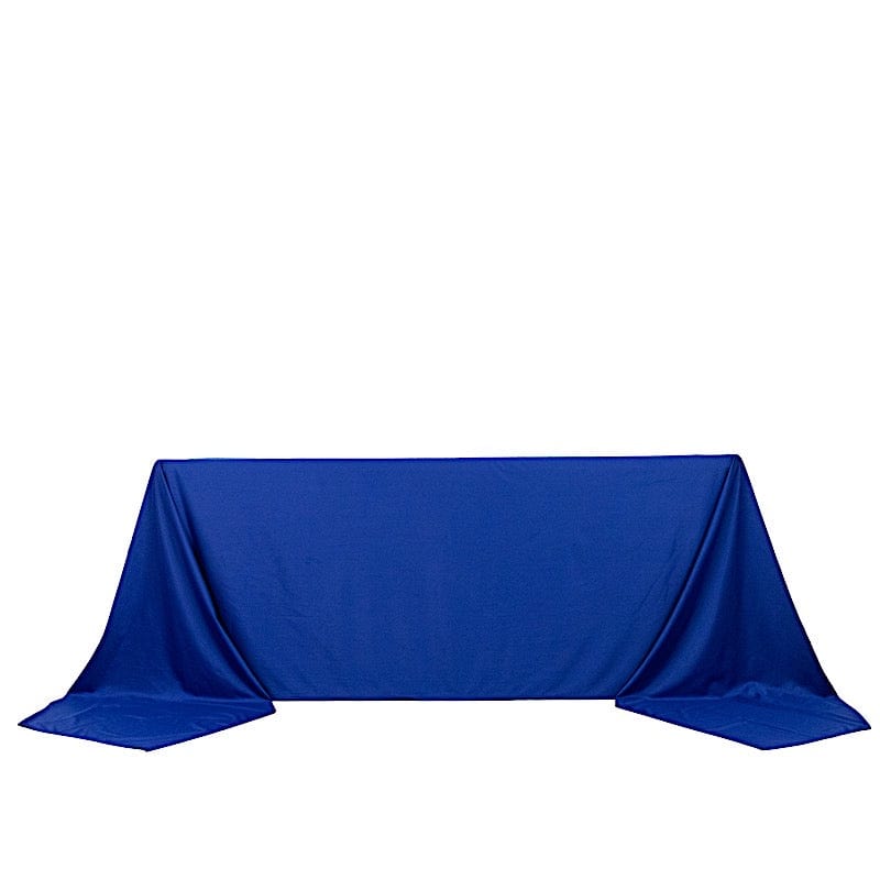 90x156 in Premium Scuba Polyester Rectangle Tablecloth