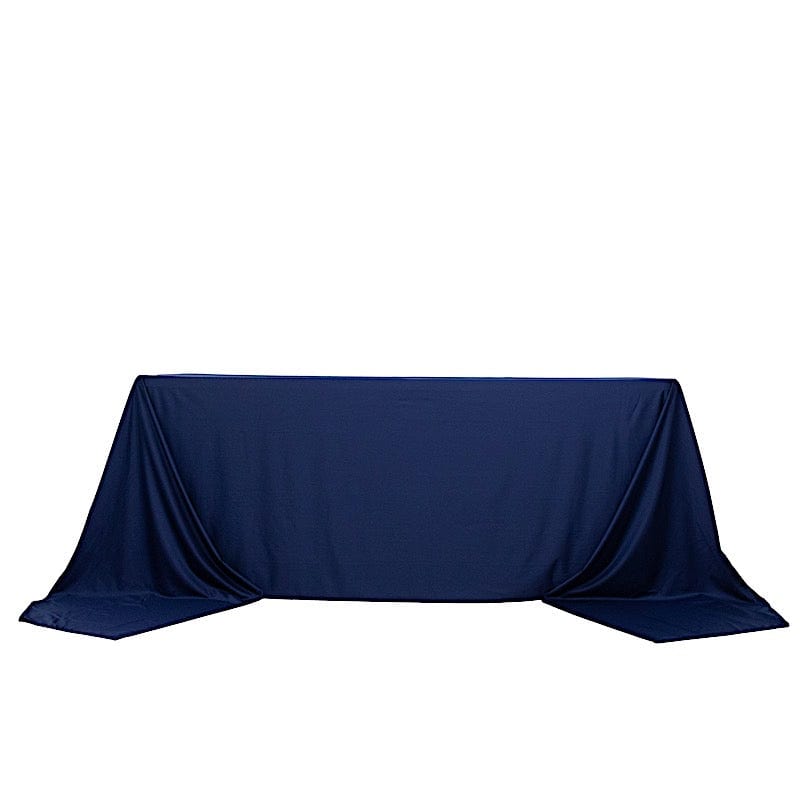 90x156 in Premium Scuba Polyester Rectangle Tablecloth