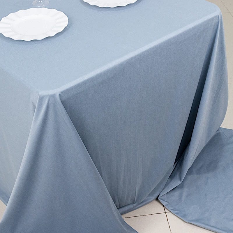 90x156 in Premium Scuba Polyester Rectangle Tablecloth