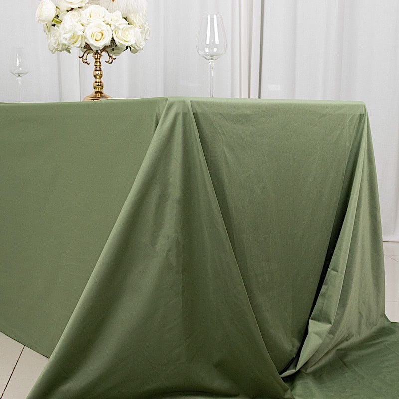 90x156 in Premium Scuba Polyester Rectangle Tablecloth