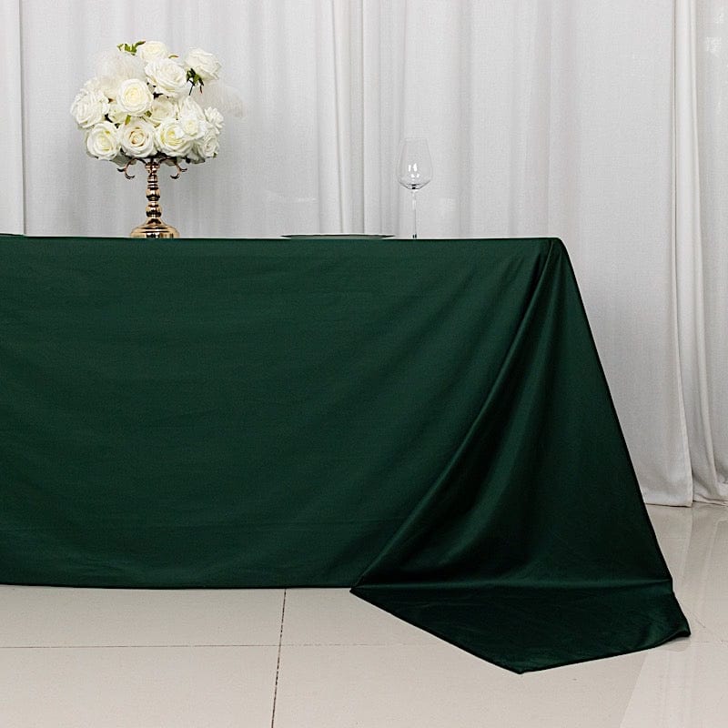 90x156 in Premium Scuba Polyester Rectangle Tablecloth