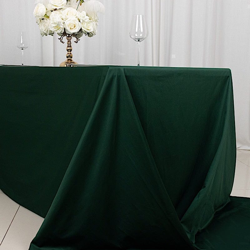 90x156 in Premium Scuba Polyester Rectangle Tablecloth