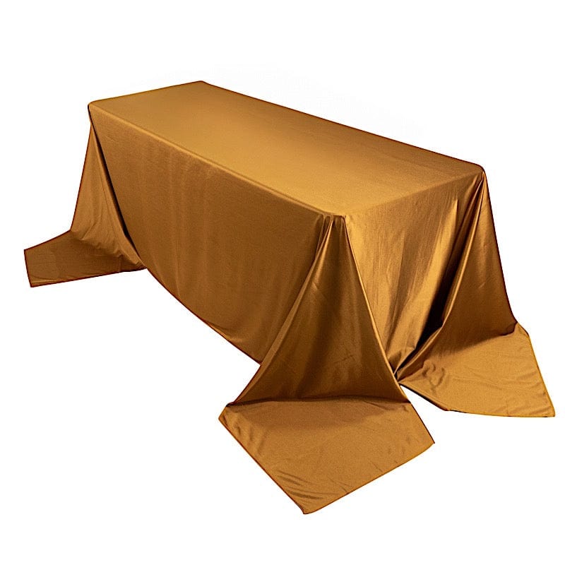 90x156 in Premium Scuba Polyester Rectangle Tablecloth