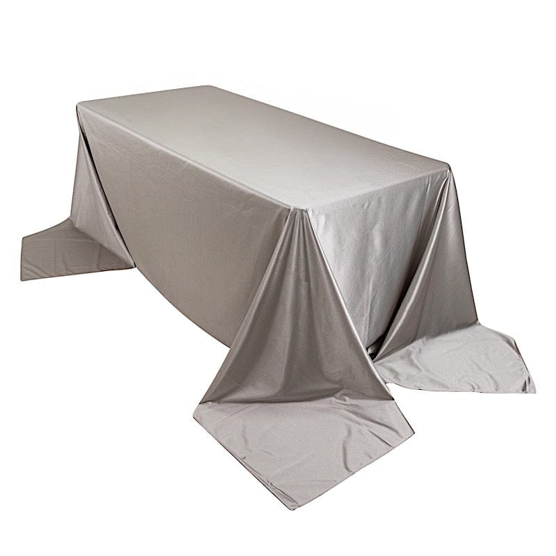 90x156 in Premium Scuba Polyester Rectangle Tablecloth