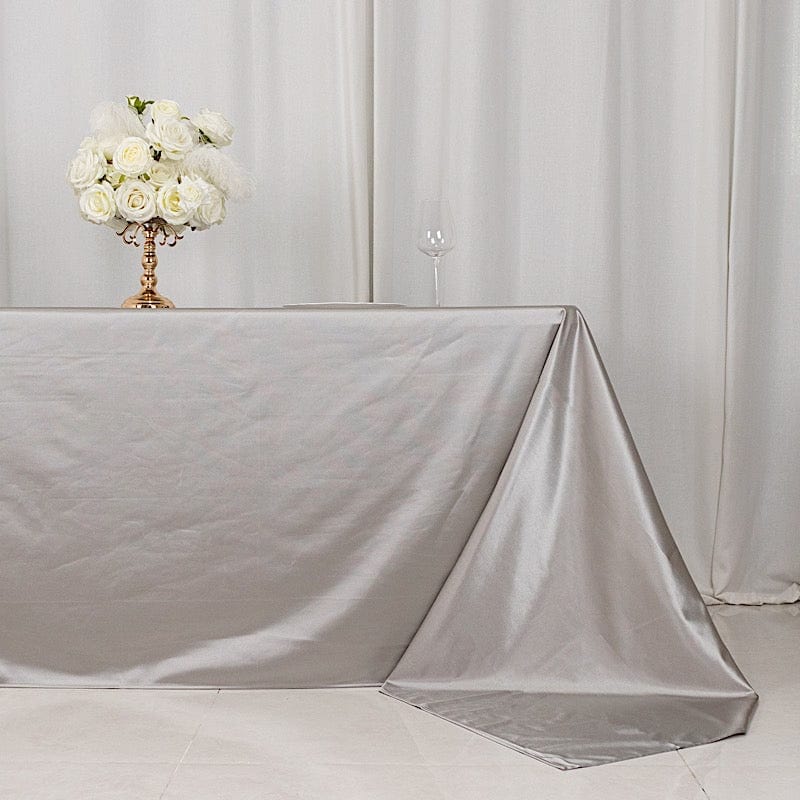 90x156 in Premium Scuba Polyester Rectangle Tablecloth