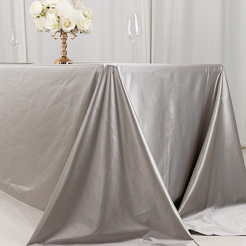 90x156 in Premium Scuba Polyester Rectangle Tablecloth