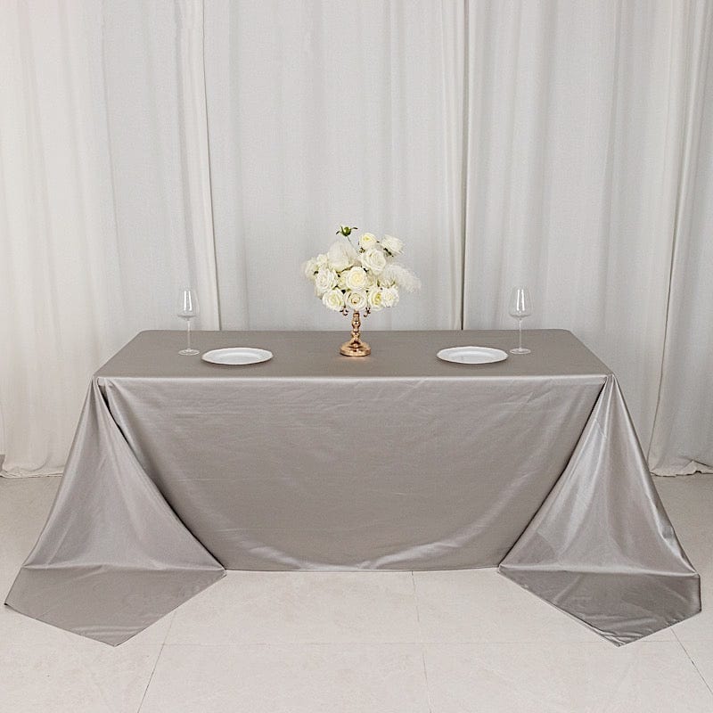 90x156 in Premium Scuba Polyester Rectangle Tablecloth