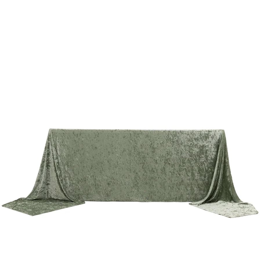 90x156 in Rectangular Premium Velvet Tablecloth