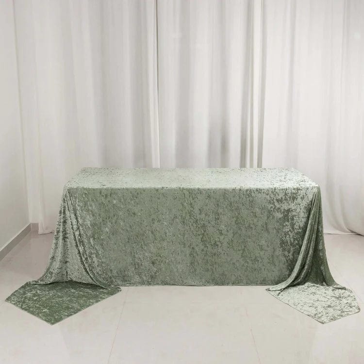 90x156 in Rectangular Premium Velvet Tablecloth