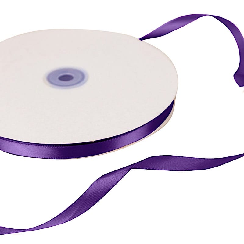 3/8 inch x 100 yards Single Side Satin Ribbon