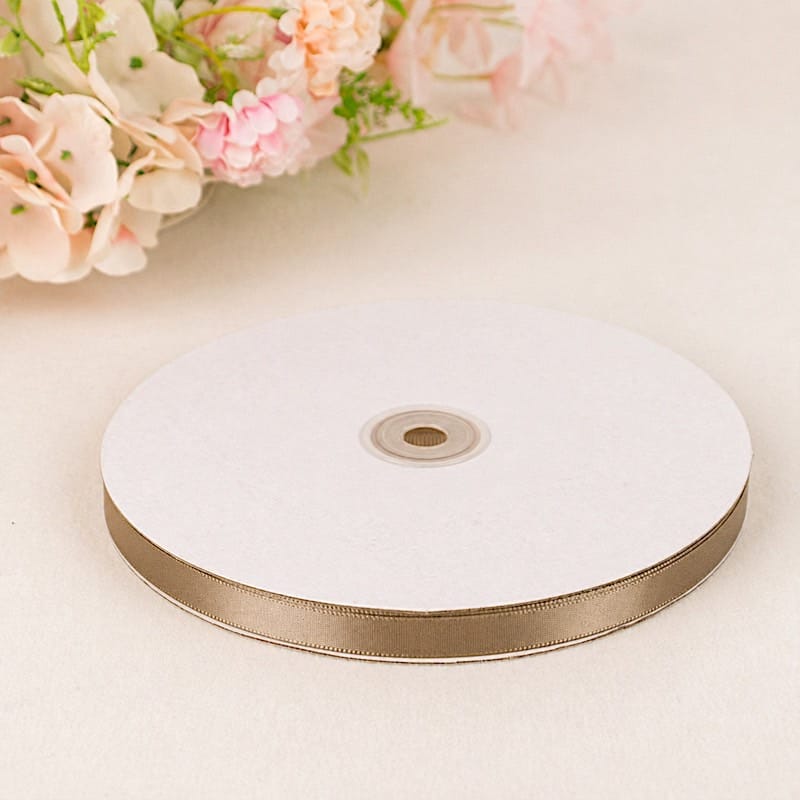 3/8 inch x 100 yards Single Side Satin Ribbon