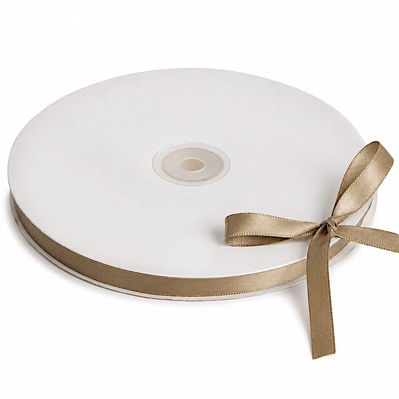 3/8 inch x 100 yards Single Side Satin Ribbon