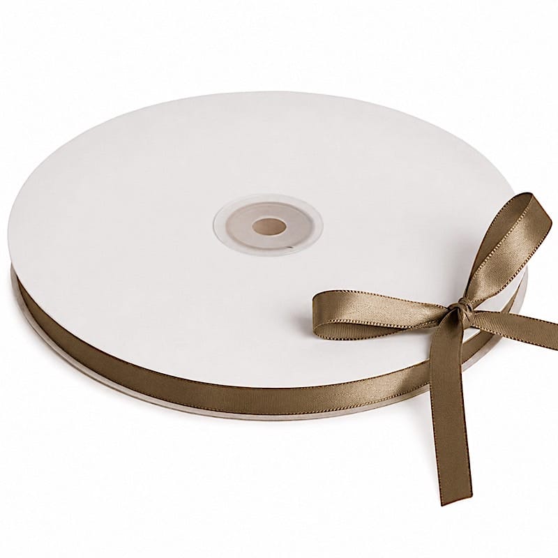 3/8 inch x 100 yards Single Side Satin Ribbon