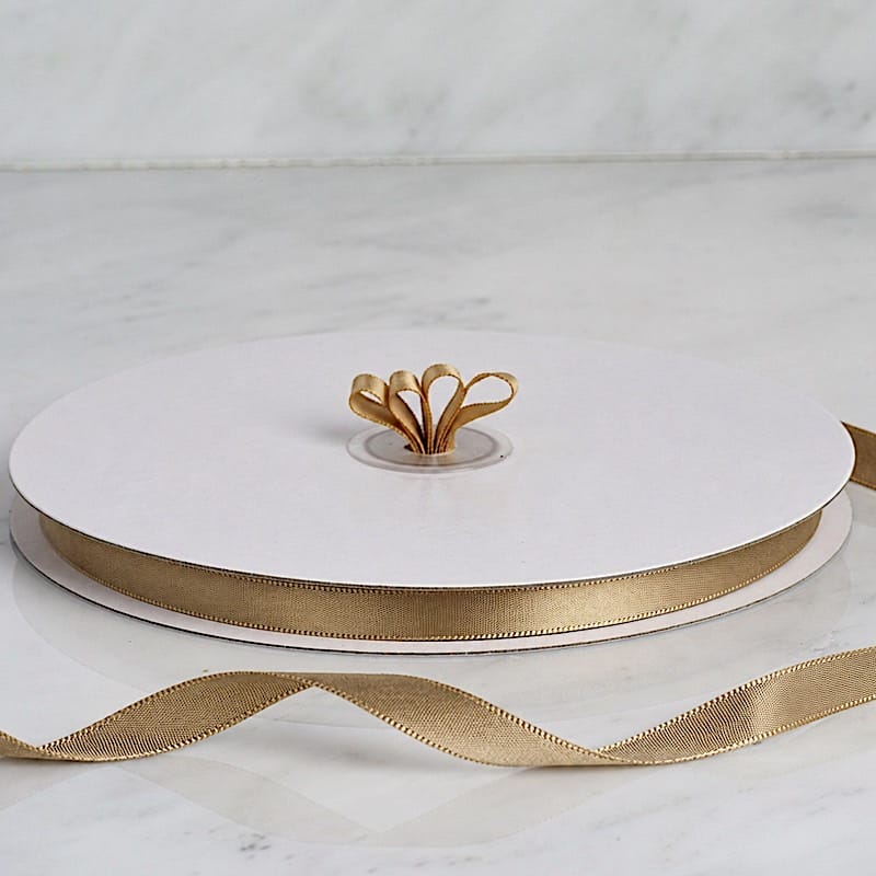 3/8 inch x 100 yards Single Side Satin Ribbon