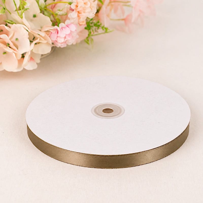 3/8 inch x 100 yards Single Side Satin Ribbon