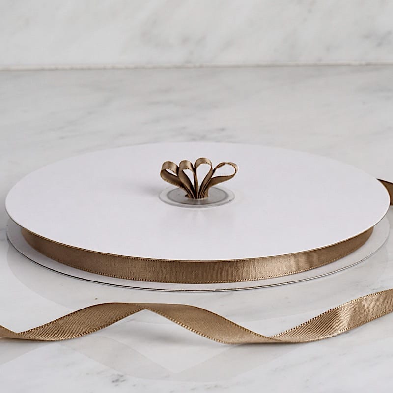 3/8 inch x 100 yards Single Side Satin Ribbon